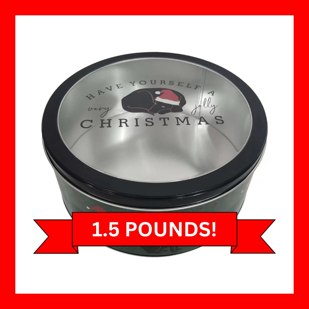 1.5 Pound - "Jolly Christmas" Gift Tin Set