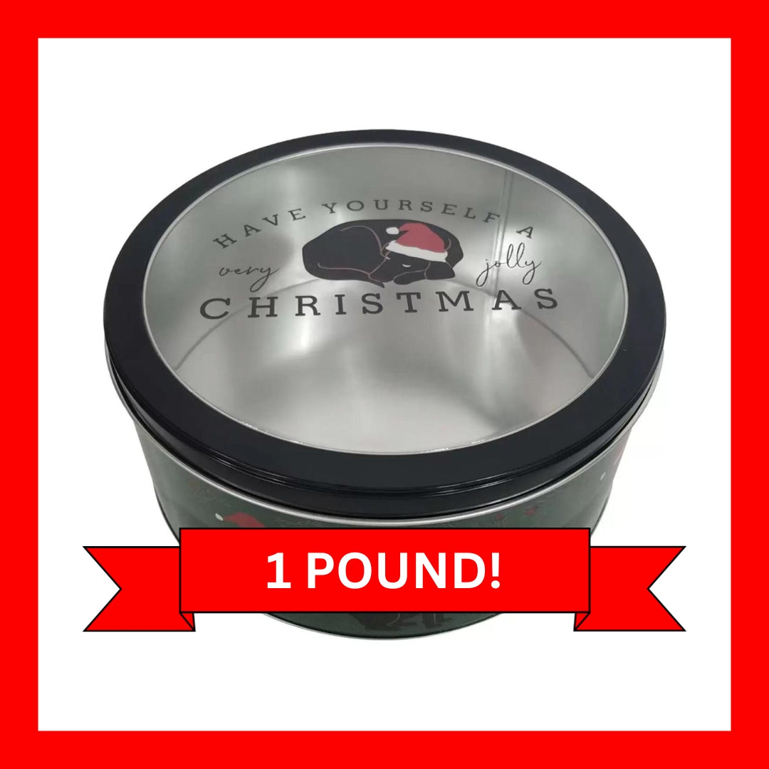 1 Pound - "Jolly Christmas" Gift Tin Set