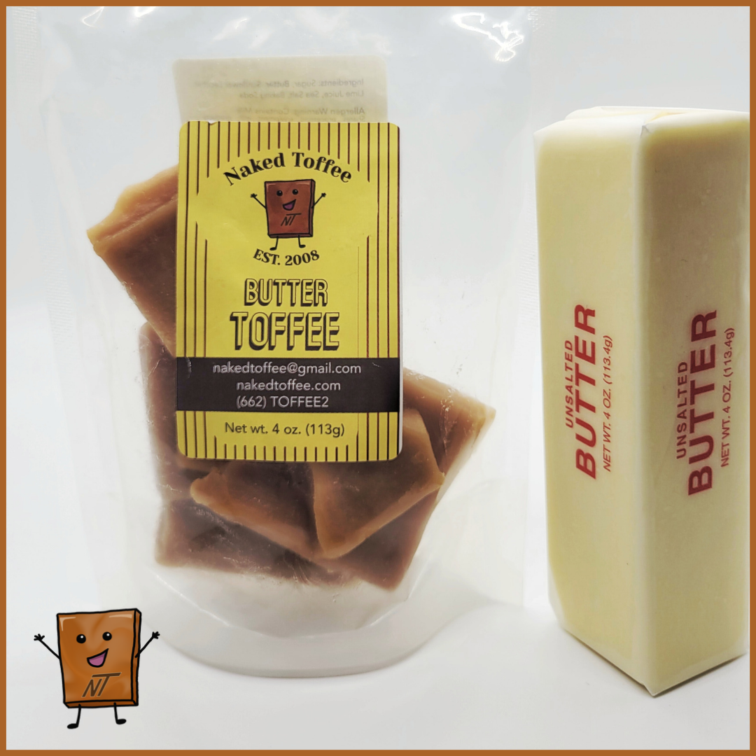 Butter Toffee - 1/4 Pound