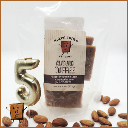 Almond Toffee - 1/4 Pound